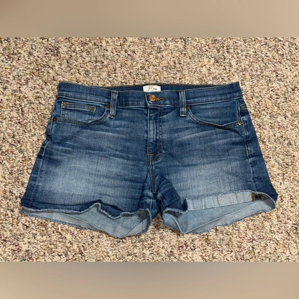 J crew womens size 29 Blue Women's size‎ 8 shorts Jean shorts summer warm sun